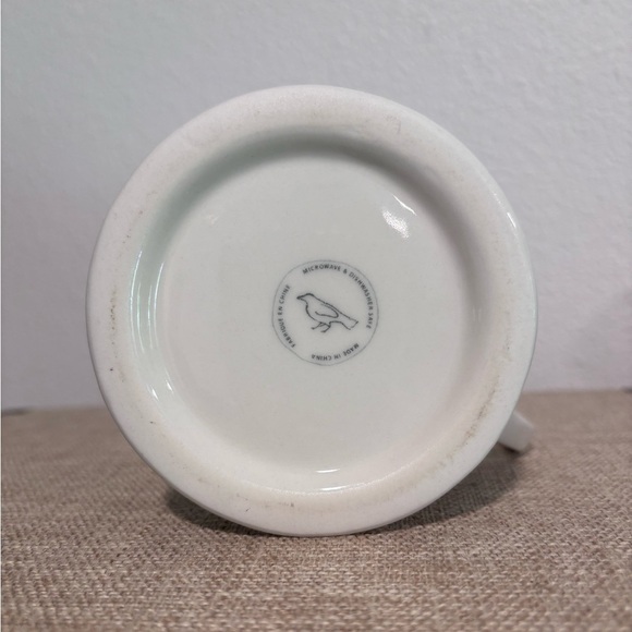 Bistro Tile Collection Monogram “K” Mug by Anthropologie - Picture 3 of 4